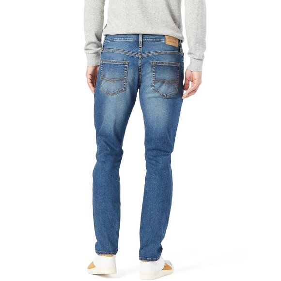 Levi Strauss Signature Men's and Big and Tall Slim Fit Jeans, Size 29x30, Blue - Picture 2 of 3